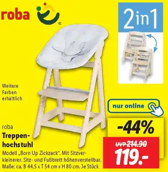 Lidl roba Treppenhochstuhl Angebot