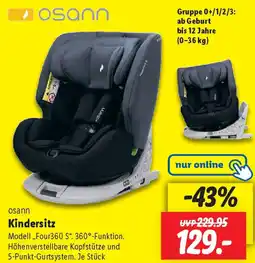 Lidl Osann Kindersitz Angebot