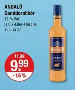 V Markt ANDALÖ Sanddornlikör Angebot