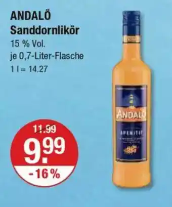 V Markt ANDALÖ Sanddornlikör Angebot