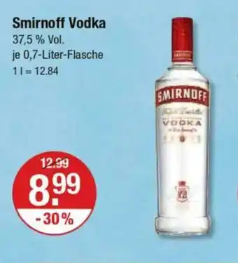 V Markt Smirnoff Vodka Angebot