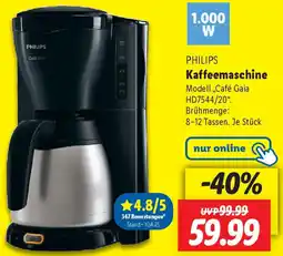 Lidl PHILIPS Kaffeemaschine Angebot