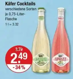 V Markt Käfer Cocktails Angebot