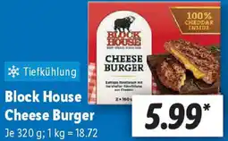 Lidl Block House Cheese Burger Angebot