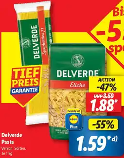 Lidl Delverde Pasta Angebot