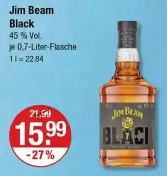 V Markt Jim Beam Black Angebot