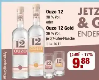 V Markt Ouzo 12 Ouzo 12 Gold Angebot