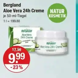 V Markt Bergland Aloe Vera 24h Creme Angebot