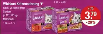 V Markt Whiskas Katzennahrung Angebot