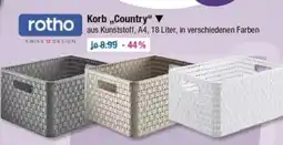 V Markt Korb,,Country" Angebot
