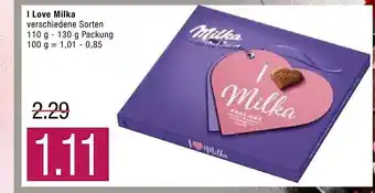 Marktkauf I Love Milka 110-130g Angebot