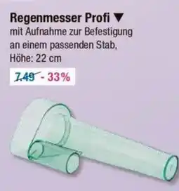 V Markt Regenmesser Profi Angebot