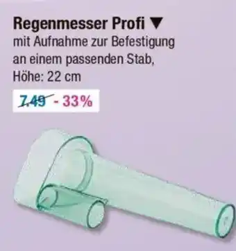 V Markt Regenmesser Profi Angebot