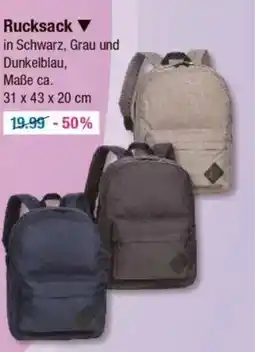 V Markt Rucksack ▼ Angebot