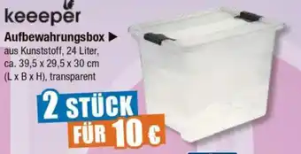 V Markt keeeper Aufbewahrungsbox Angebot