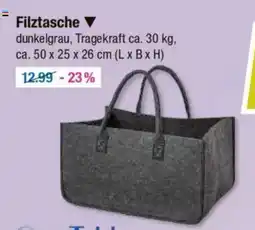 V Markt Filztasche Angebot