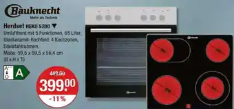 V Markt Herdset HEKO S200▼ Angebot