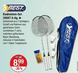 V Markt Badminton-Set 200XT 6-tlg. Angebot