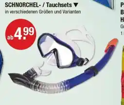 V Markt SCHNORCHEL- / Tauchsets Angebot
