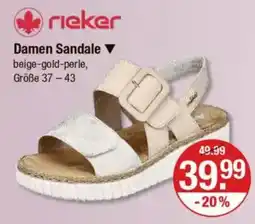 V Markt Damen Sandale▼ Angebot