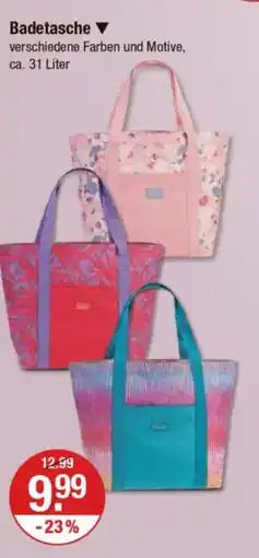 V Markt Badetasche Angebot