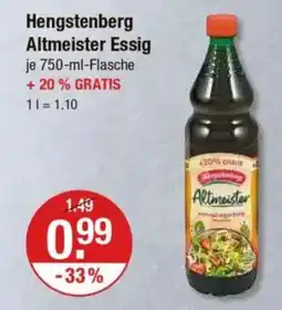 V Markt Hengstenberg Altmeister Essig Angebot