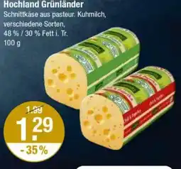 V Markt Hochland Grünländer Angebot