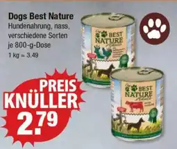 V Markt Dogs Best Nature Angebot