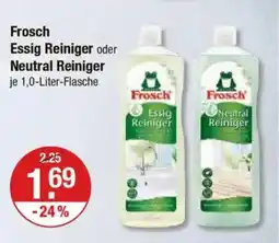 V Markt Frosch Essig Reiniger oder Neutral Reiniger Angebot