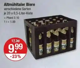 V Markt Altmühltaler Biere Angebot