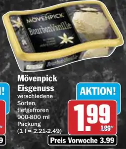 AEZ Mövenpick Eisgenuss Angebot