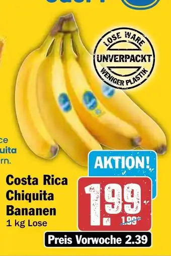 AEZ Costa Rica Chiquita Bananen Angebot