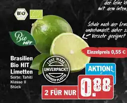 AEZ Brasilien Bio HIT Limetten Angebot