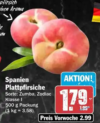 AEZ Spanien Plattpfirsiche Angebot
