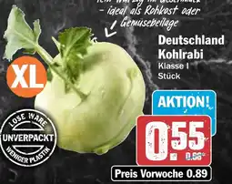 AEZ Deutschland Kohlrabi Angebot