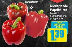 AEZ Niederlande Paprika rot Angebot
