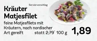AEZ Kräuter Matjesfilet Angebot