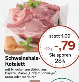 AEZ Schweinehals- Kotelett Angebot