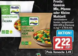 AEZ Frosta Gemüse Mix, Pfanne oder Kleine Mahlzeit Angebot