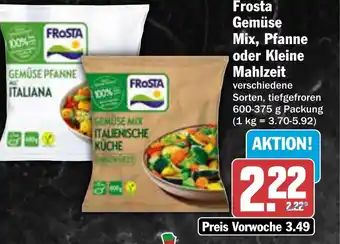 AEZ Frosta Gemüse Mix, Pfanne oder Kleine Mahlzeit Angebot