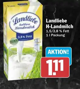 AEZ Landliebe Landliebe H-Landmilch Angebot