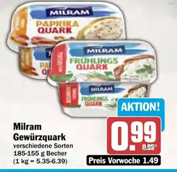 AEZ Milram Gewürzquark Angebot