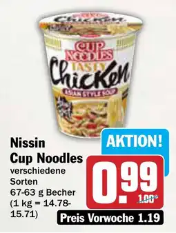 AEZ Nissin Cup Noodles Angebot