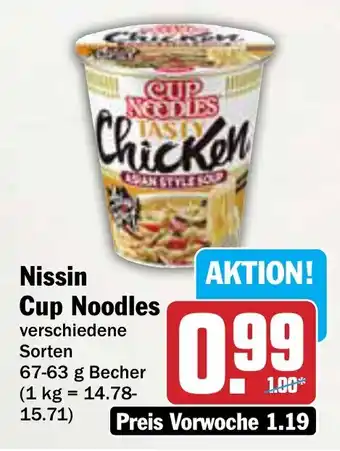 AEZ Nissin Cup Noodles Angebot