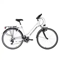 Netto Marken-Discount KS Cycling 28 Zoll Trekkingrad Damenfahrrad Metropolis 21 Gänge Multipositionslenker Angebot