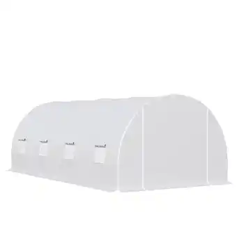 Netto Marken-Discount Outsunny Gewächshaus PE, Metallrohr Angebot