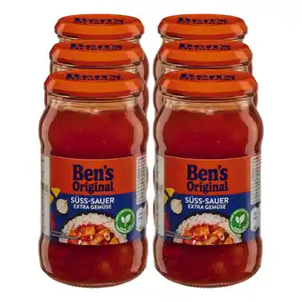 Netto Marken-Discount Ben's Original Süß-Sauer Sauce Gemüse 400 g, 6er Pack Angebot