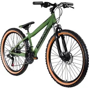 Netto Marken-Discount Galano G600 Dirtbike Fahrrad 26 Zoll für Jugendliche und Erwachsene 145 - 165 cm khaki Angebot