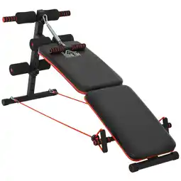 Netto Marken-Discount HOMCOM Bauchtrainer Stahlrohr, EVA,PVC Angebot