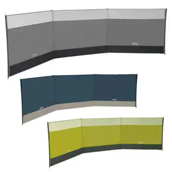 Netto Marken-Discount VANGO Windschutz Family 435x120 Camping Sichtschutz XL Strandmuschel Garten Zaun Farbe: Grau Angebot